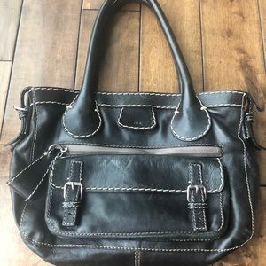 Genuine Black Chloe Edith Bag